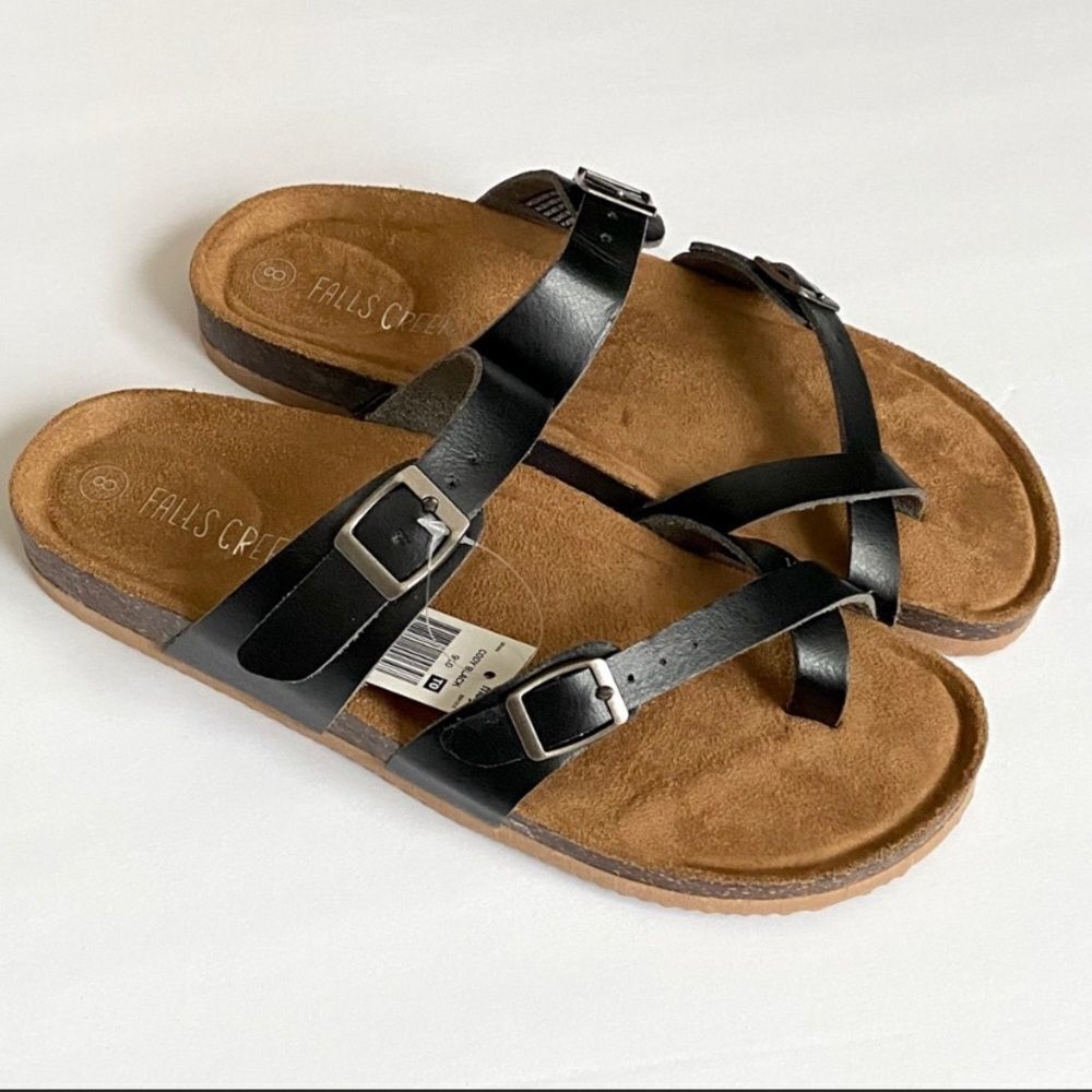 Falls Creek Strappy Sandals Slides